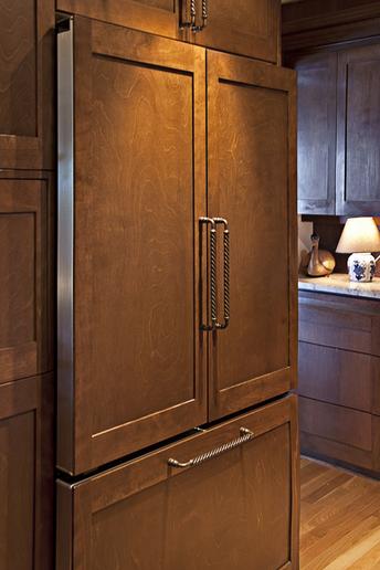 DeMane Design: custom kitchen cabinets, appliance panels